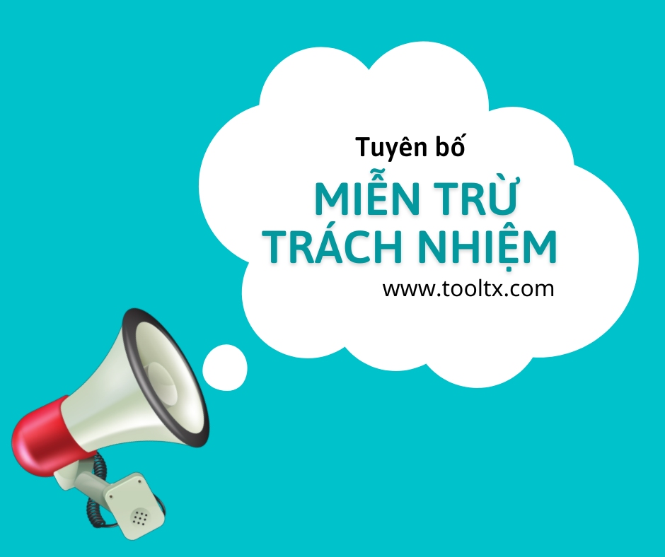 Tuyên bố miễn trừ trách nhiệm