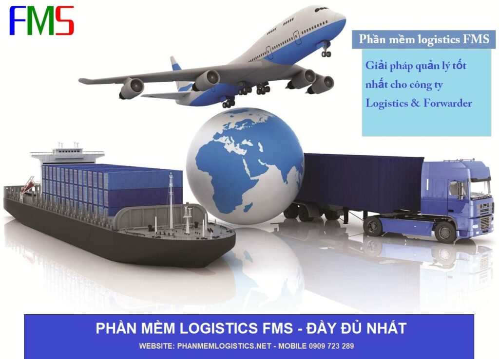 Phần mềm quản lý vận tải Logistics FMS