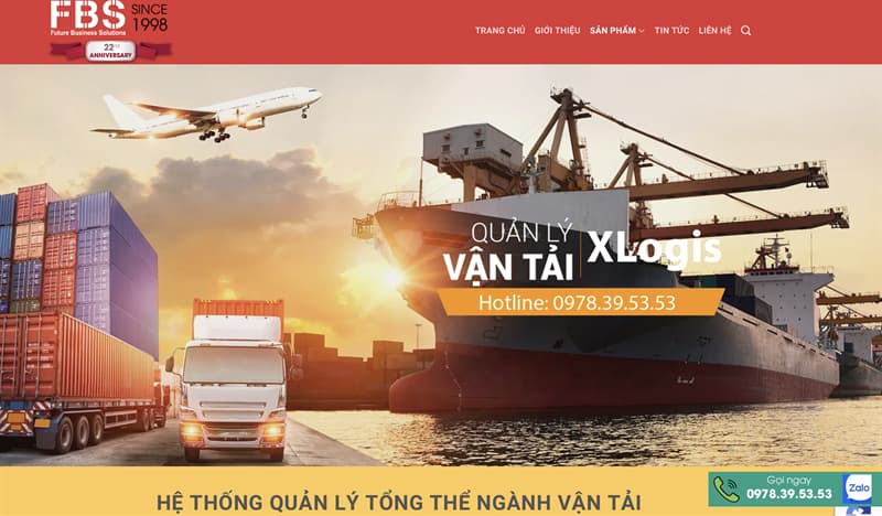 Phần mềm quản lý vận tải Xman Logistics FBS