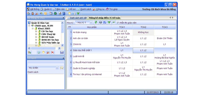 Eduman là phần mềm quản lý đào tạo tín chỉ