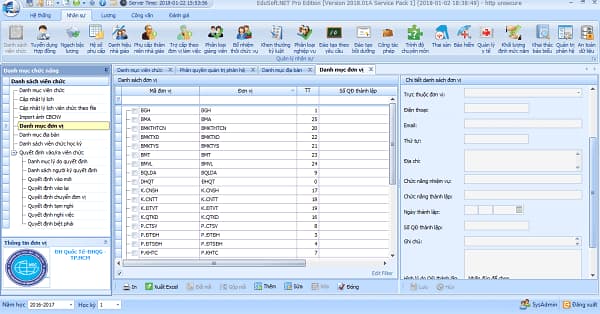 Phần mềm quản lý đào tạo tín chỉ Edusoft