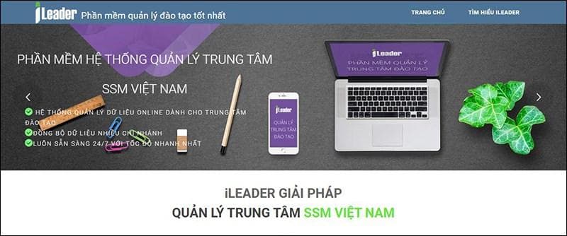 Wisenet SSM - Phần mềm quản lý học sinh, quản lý trung tâm