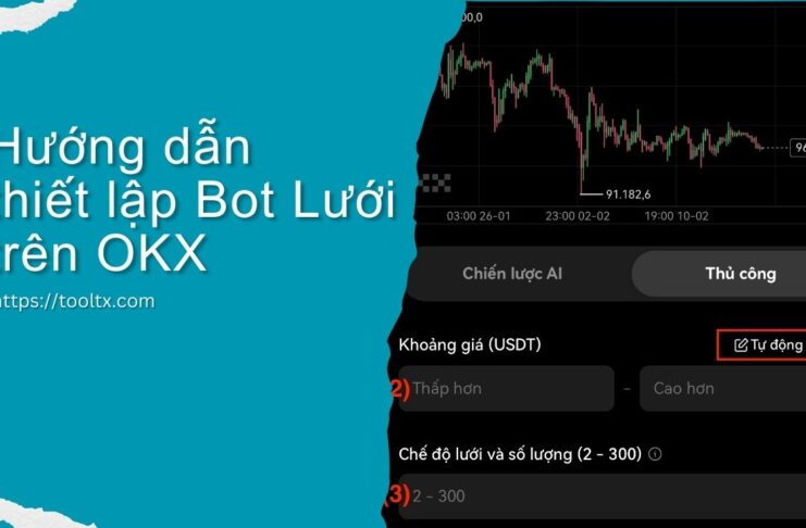 Hướng dẫn Thiết lập Bot Lưới trên OKX