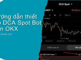 Hướng dẫn thiết lập DCA Spot Bot trên OKX