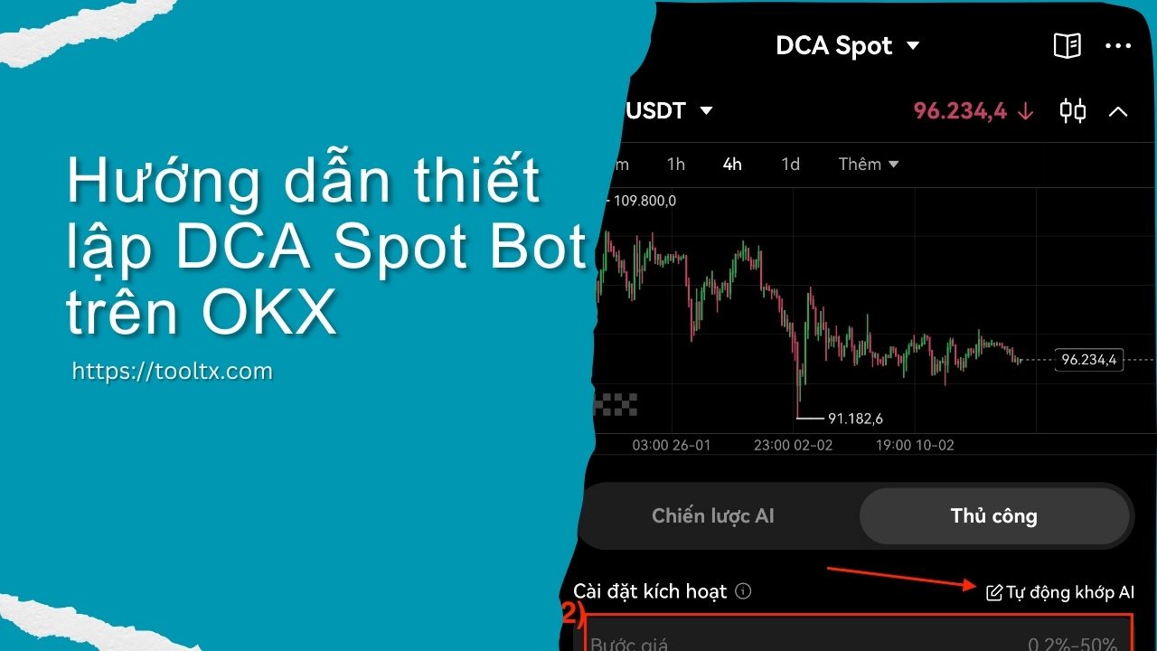 Hướng dẫn thiết lập DCA Spot Bot trên OKX