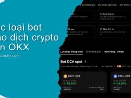 các loại bot giao dịch crypto trên okx