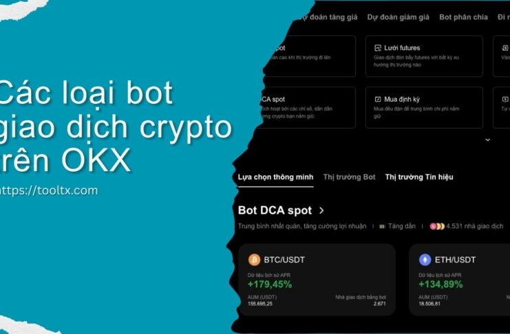 các loại bot giao dịch crypto trên okx