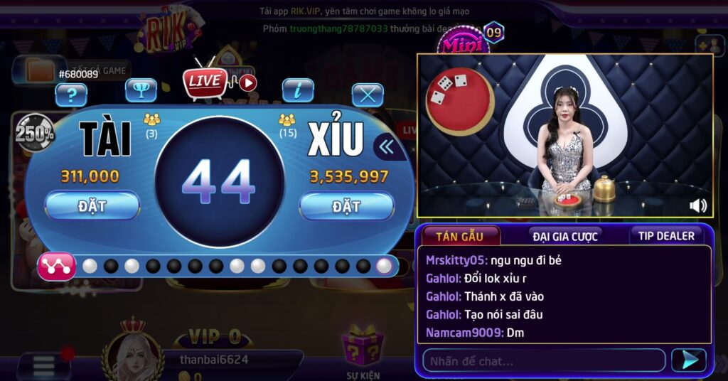 tài xỉu rikvip